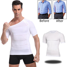 Load image into Gallery viewer, Mens T-Shirt Style Slimming Body Shaper
