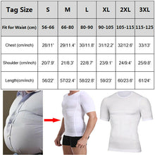 Load image into Gallery viewer, Mens T-Shirt Style Slimming Body Shaper
